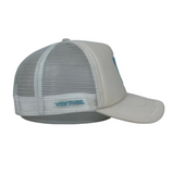 Trucker Cap – Classic Cream & Cool Blue