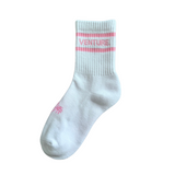 Pink 100% Cotton Socks