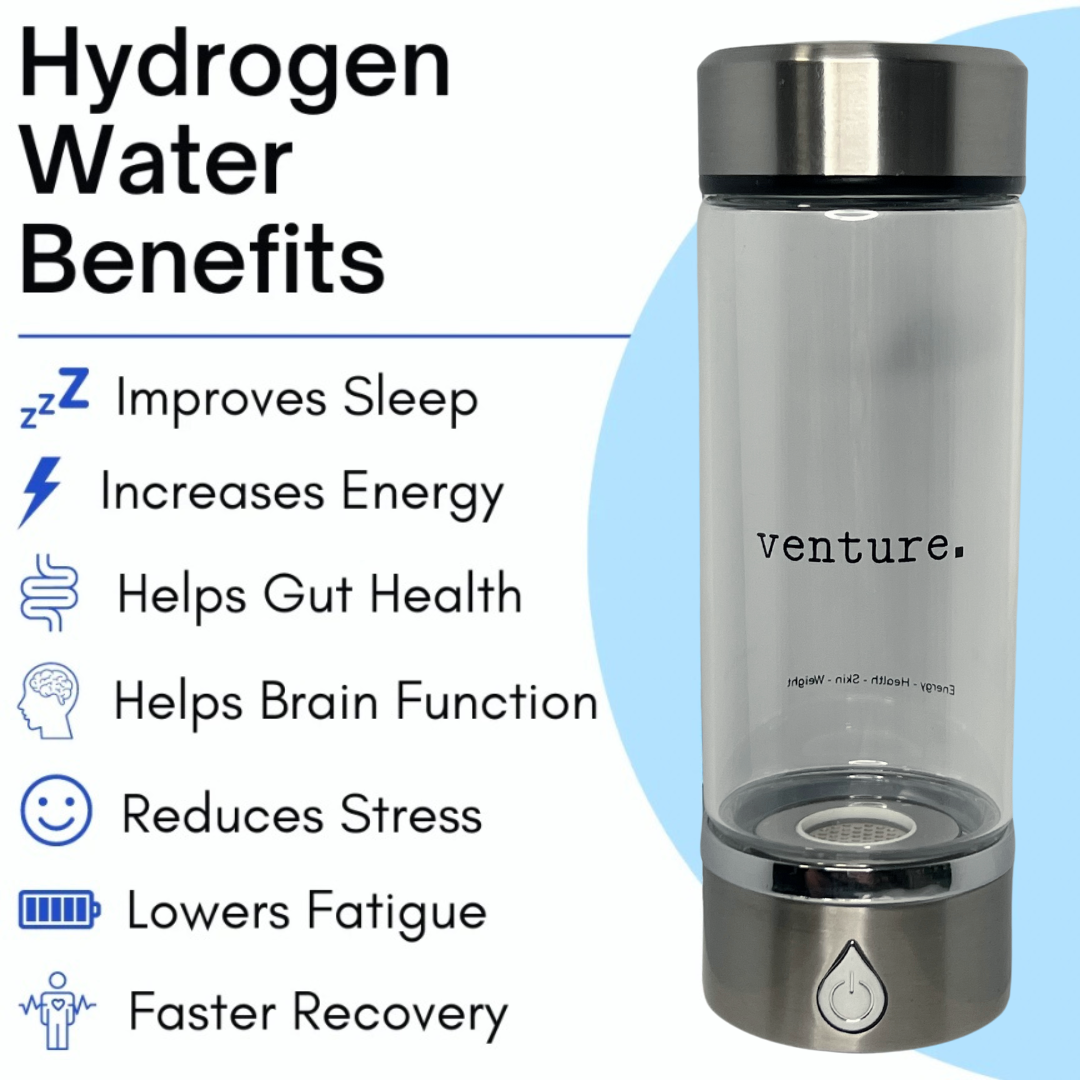 Premium Hydrogen Water Bottle - Antioxidant Rich, Hydration Enhancer